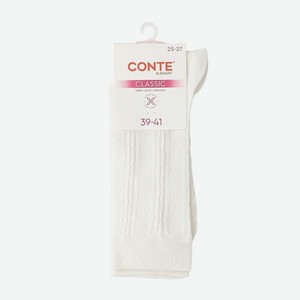 Носки женские Classic хлопковые Conte elegant р.25-27, молочный в Макси