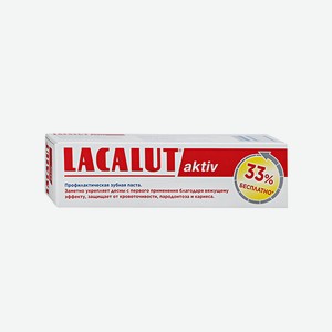 Профилактическая зубная паста LACALUT в асс-те, 100 мл в Семи днях