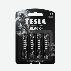 Батарейки AA TESLA (LR06) 4шт в блистере щелочные 1.5V в Озоне