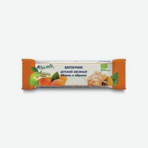Батончик Fleur Alpine детский Овсяный с яблоком и абрикосом, 23 г в ВотОнЯ