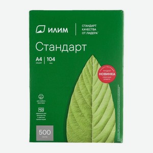 Бумага офисная Илим Стандарт А4 500л 80г в Магните