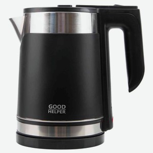 Чайник электрический Good Helper KPS-185C цвет: чёрный 1800 Вт 1,8л в ДНСе