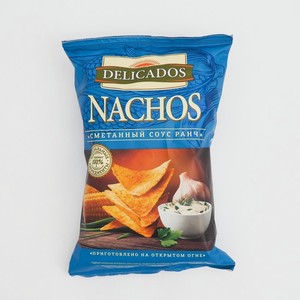 Чипсы кукурузные DELICADOS со вкусом соуса Ранч, 150 г в Сима ленде