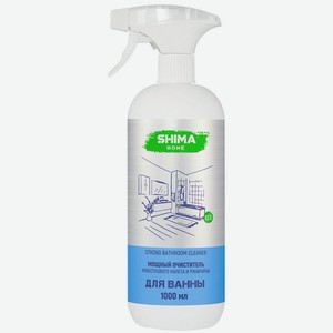 Чистящее средство Shima Home Strong Bathroom Cleaner экологичное, 1л, 1 л в Леонардо