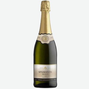 Вино игристое Палаццо Нобиле Спуманте Бьянко белое полусладкое 9,5% 0,75л в РусАлке