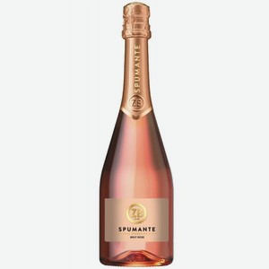 Вино игристое ЗБ Вайн Спуманте з/г/у Крым российское розовое брют 12% 0,75л в РусАлке
