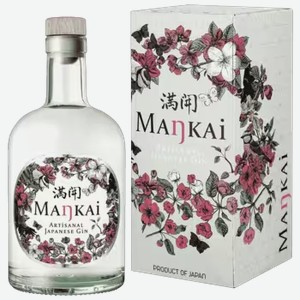 Джин Mankai Artisanal Japanese 0,7 л в подарочной упаковке в Винлабе