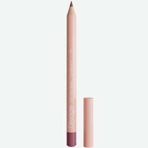 DIVAGE Карандаш для губ On The Way Lip Pencil, № 04, Сатиновый розовый, 1,35 г в Летуале
