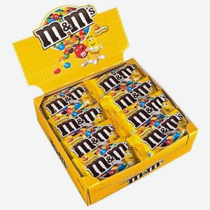 Драже M&M s с арахисом, 45г х 32 шт в Фикс Прайсе