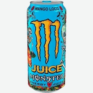 Энергетический Напиток Monster Mango Loco Ж/Б 0,33Л в Бристоле