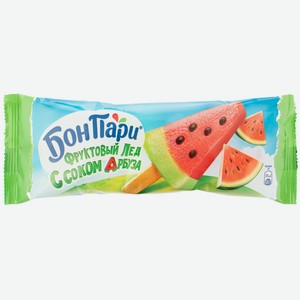 Фруктовый лед Bon Pari Арбузик 70 г в Маркете Вкуса