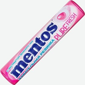 Жевательная резинка Mentos Pure Fresh Тутти Фрутти 15,5 г в Фикс Прайсе