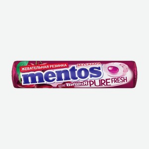 Жевательная резинка  Pure Fresh , Mentos, вишня, 15,5 г в Фикс Прайсе