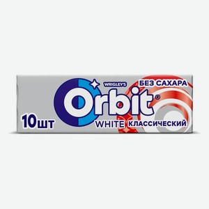 Жевательная резинка  White Классический , Orbit, 13,6 г в Фикс Прайсе