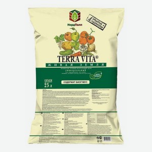 Грунт Terra Vita Живая земля универсальный 25 л в Ашане