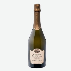 Игристое вино  Шато Тамань , с ЗГУ Кубань, белое полусладкое, 10-12 %, 0,75 л в Красном Белом