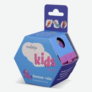 Кинезио-тейп Kinexib Classic Kids Единорог Фиолетовый 20056 в Детском мире
