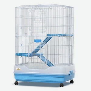 Клетка для грызунов Kredo для шиншилл 68x46x92см 3-х этажная в Бетховене