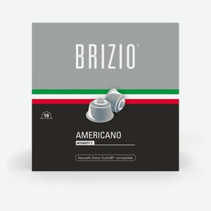 Кофе в капсулах Brizio Americano Dolce Gusto 16 капсул в М.Видео