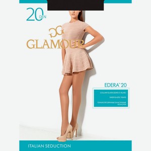 Колготки женские Glamour Edera 20 - nero, нет, 3