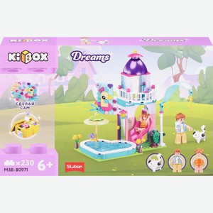 Конструктор KIBOX Дом мечты, 230 деталей M38-B0971, Китай