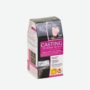 Крем-краска для волос L`Oreal Paris Casting Creme Gloss оттенок 200 Черное дерево в ЭльСити