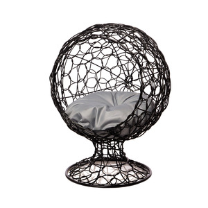 Lazurit Лежанка для животных Милли Чёрный 800 мм 800 мм 1040 мм в Лазурите