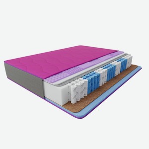 Lazurit Матрас Либерти 100x200 с пружинным блоком 7 Zone Extra Flex 2000 мм 1000 мм 260 мм в Лазурите