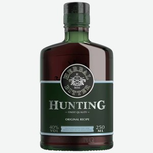 Ликёр Hunting Herbal десертный травяной 40%, 250мл в Перекрестке