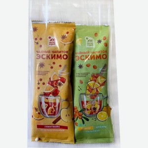 Напиток АйсКро Эскимо Ассорти чайный замороженный 2х50г, 100 г в Пятерочке