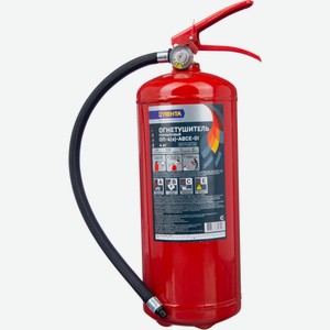 Огнетушитель ЛЕНТА порошковый ОП-4(з) АВСЕ, Россия, 4000 г в Ленте
