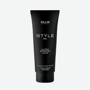 OLLIN PROFESSIONAL Гель для укладки волос ультрасильной фиксации OLLIN STYLE, 200 мл в Летуале