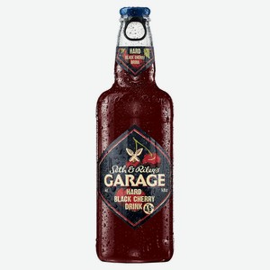 Пивной напиток Seth and Riley s Garage Hard Black Cherry Drink 4,6%, 400 мл в Атаке