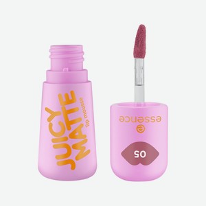Помада для губ ESSENCE JUICY MATTE жидкая матовая тон 05 Gauzy latte в Подружке