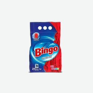 Порошок Bingo MATIC ECO all colors, 2,5 кг в Колибри