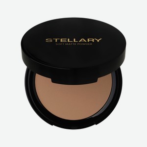Пудра для лица STELLARY SOFT MATTE POWDER компактная тон 04 Песочно-бежевый в Подружке