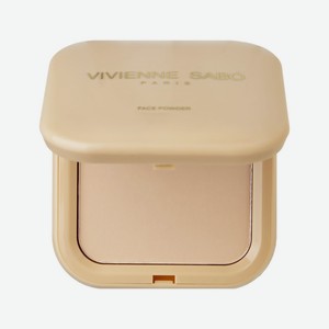 Пудра для лица VIVIENNE SABO FACE POWDER с укрывистым покрытием тон 01 Light beige в Подружке