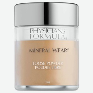 Пудра рассыпчатая минеральная PHYSICIANS FORMULA Mineral Wear Loose Powder,тон: кремовый натуральный 12г в Фармкосметике