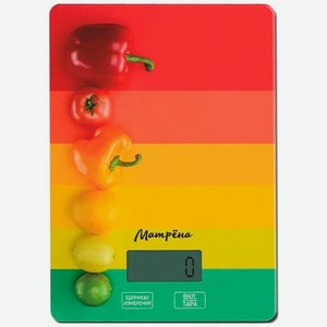 Весы МАТРЕНА кухонные электронные МА-037 в Пятерочке