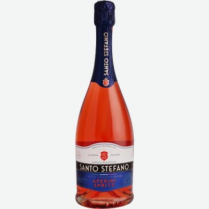 Винный напиток газированный красный полусладкий Santo Stefano Aperinispritz 8% 750мл в Магните