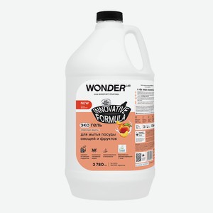 WONDER LAB Эко гель для мытья посуды сливочные фрукты, 3780 мл в Летуале